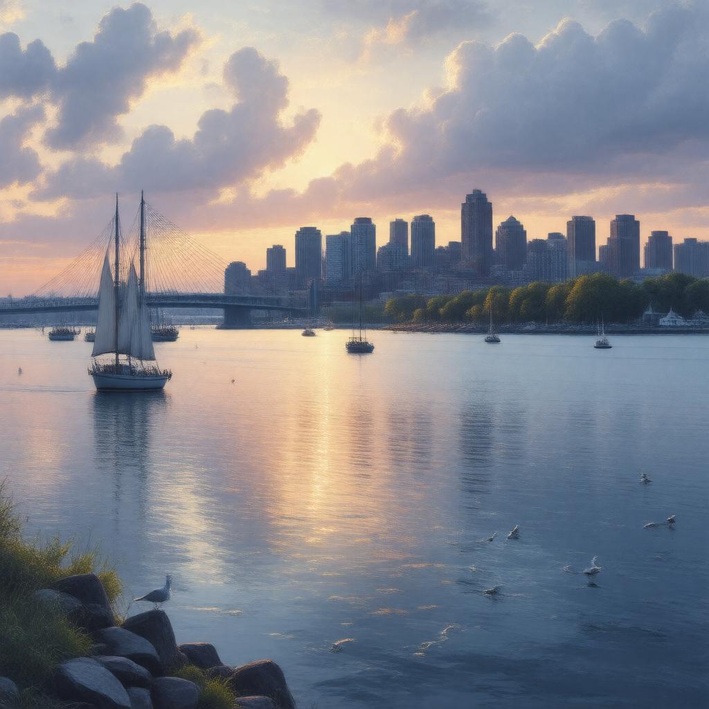 Harbor of Boston
